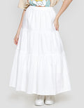 Nevada Woven Tier Rok Maxi Wanita