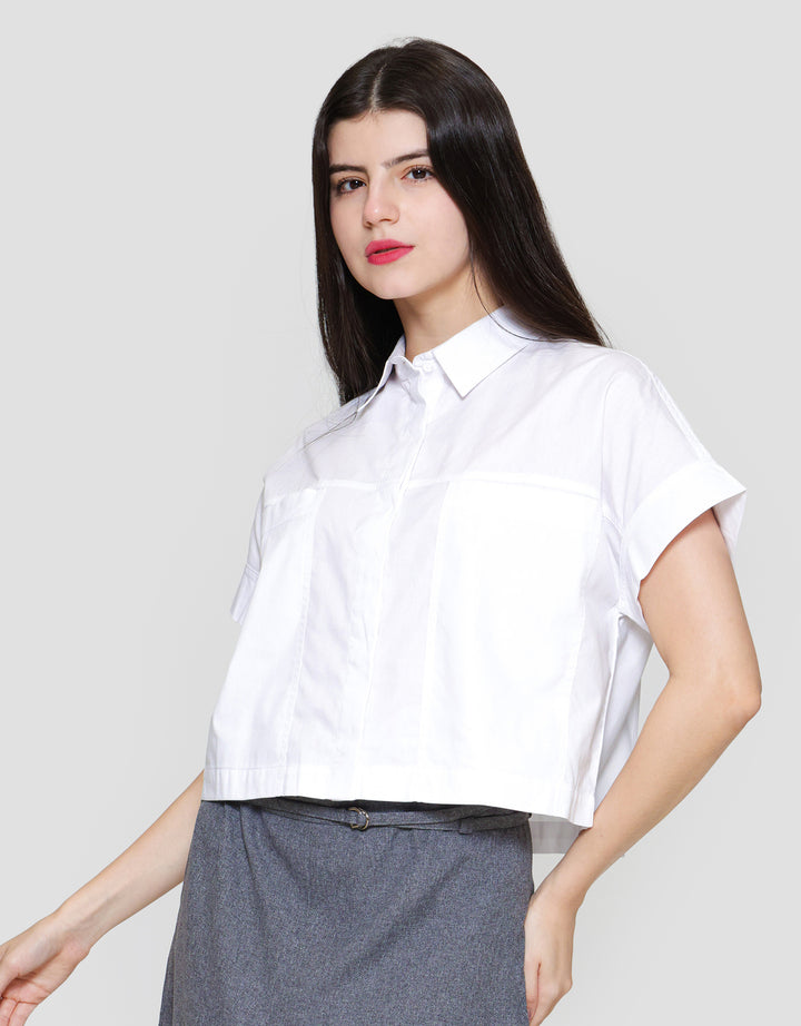 Nevada Regular Big Pocket Kemeja Wanita