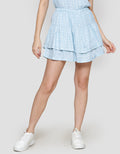 Nevada Woven Print Rok Mini Wanita