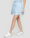 Nevada Woven Print Rok Mini Wanita