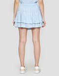 Nevada Woven Print Rok Mini Wanita