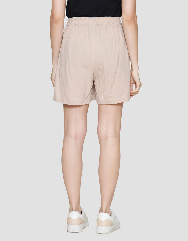 Nevada Woven Full Elastic Band Celana Pendek Wanita