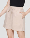 Nevada Woven Full Elastic Band Celana Pendek Wanita
