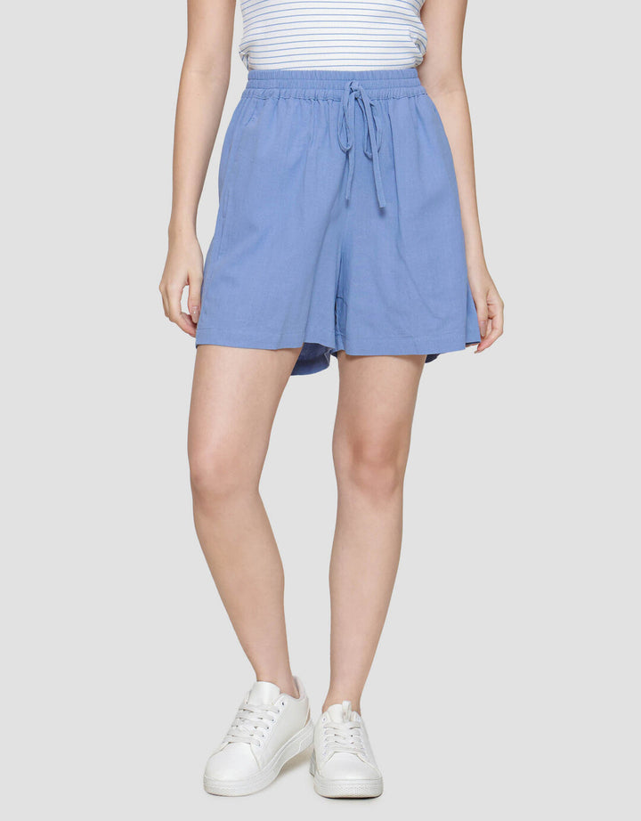 Nevada Woven Full Elastic Band Celana Pendek Wanita