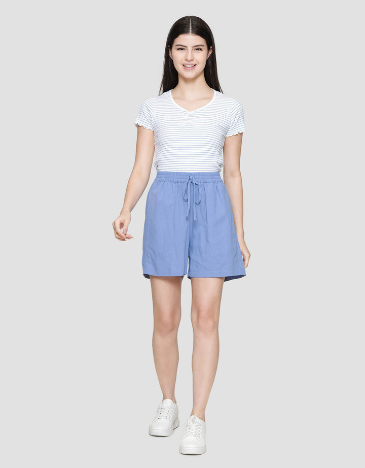 Nevada Woven Full Elastic Band Celana Pendek Wanita