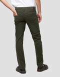 Cardinal Casual Zipper Celana Panjang Chinos Pria