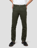Cardinal Casual Zipper Celana Panjang Chinos Pria