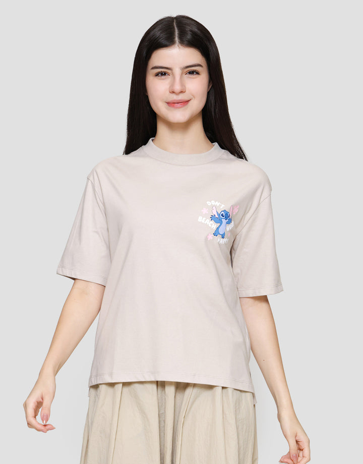 Suko Graphic Stich Kaos Oversize Wanita
