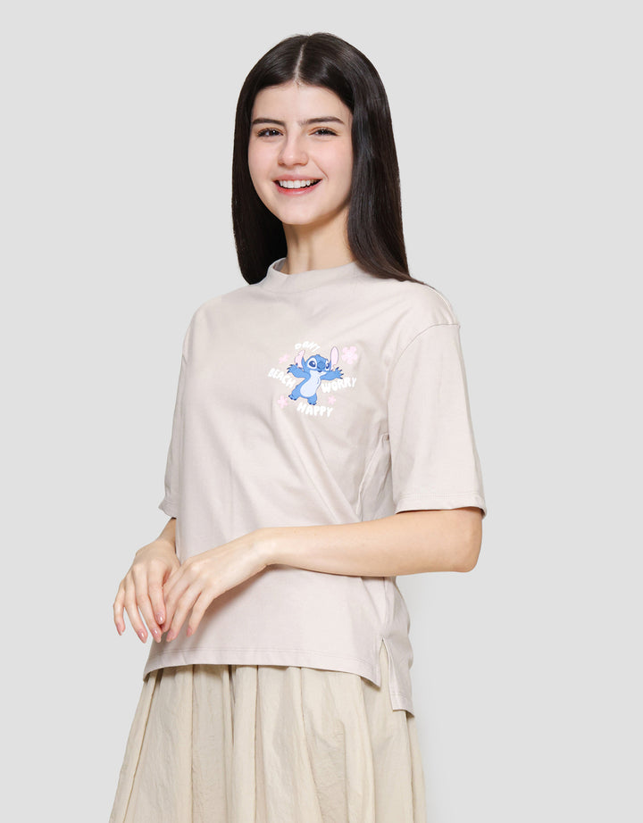Suko Graphic Stich Kaos Oversize Wanita