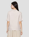 Suko Graphic Stich Kaos Oversize Wanita