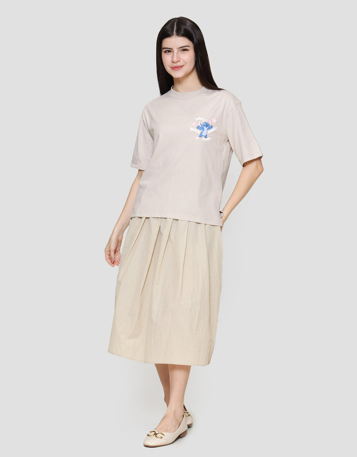 Suko Graphic Stich Kaos Oversize Wanita