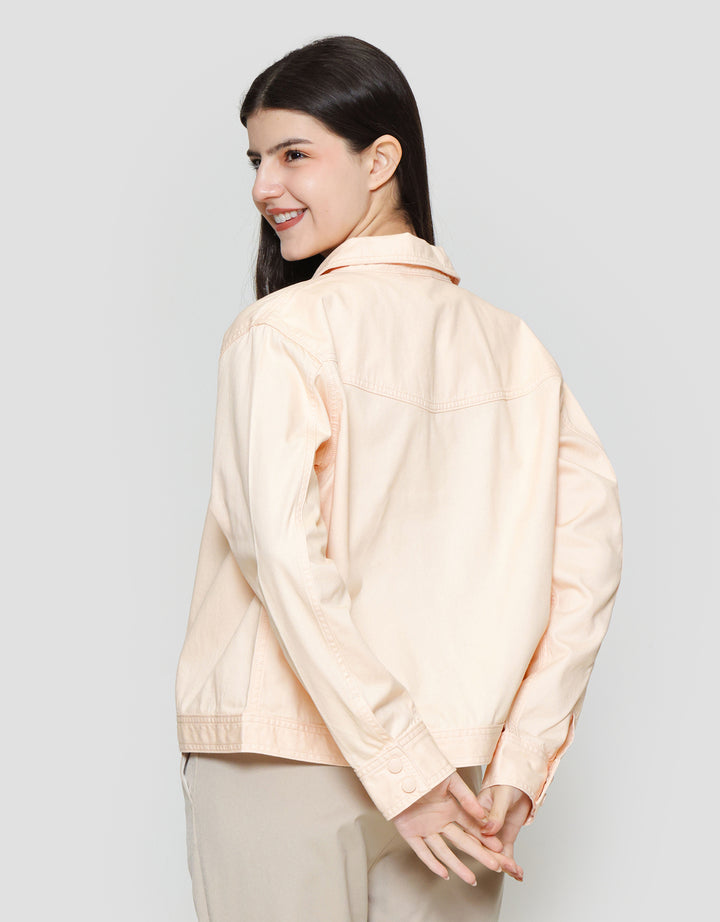 Suko Twill Collar Jaket Wanita