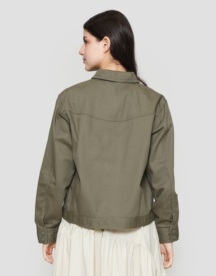 Suko Twill Collar Women's Jacket