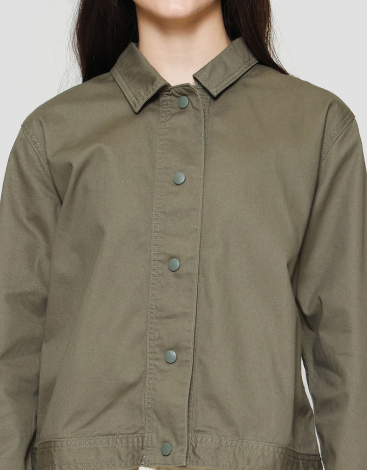 Suko Twill Collar Women's Jacket