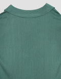Suko Knit Top Rajut Cap Sleeve Collar Lengan Pendek Blouse Wanita
