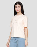 Suko Oversized Graphic Print Kaos Wanita