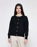 ZES Regular Domba Cardigan Wanita DTROW008