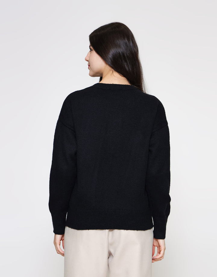 ZES Regular Domba Cardigan Wanita DTROW008
