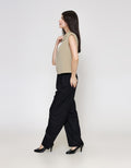 ZES Sleeveless With Zipper Kemeja Wanita MPRWT006
