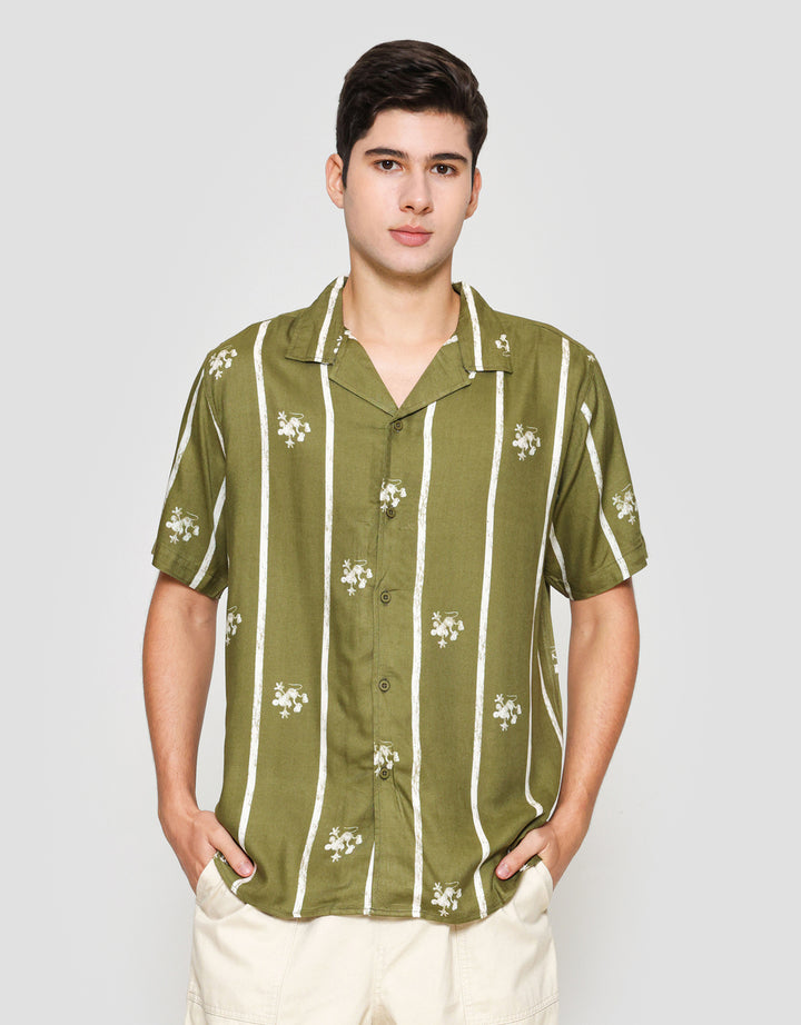 Disney Mickey Fullprint Kemeja Pria