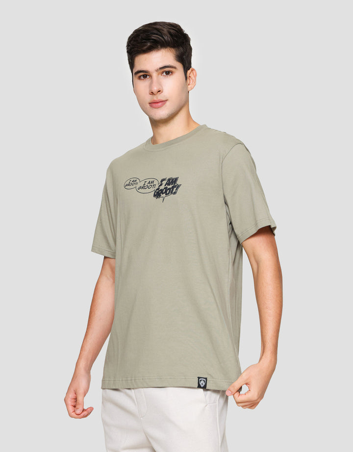 Marvel Marvel I Am Groot Kaos Lengan Pendek Pria