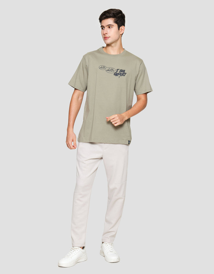 Marvel Marvel I Am Groot Kaos Lengan Pendek Pria