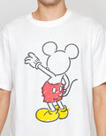 Disney Mickey Print Kaos Lengan Pendek Pria