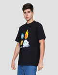 Marvel Fantastic Four Face Print Kaos Pria