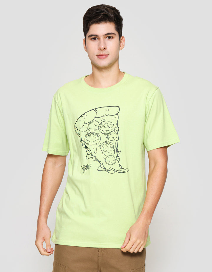 Disney Toy Story - Pizza Kaos Lengan Pendek Pria