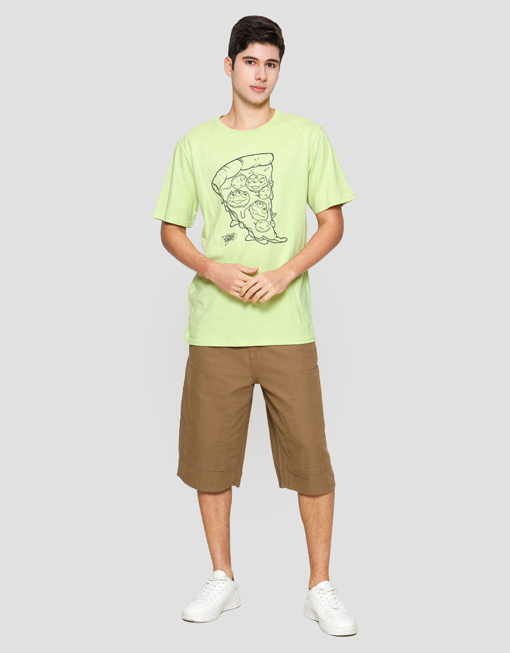 Disney Toy Story - Pizza Kaos Lengan Pendek Pria