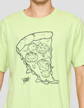 Disney Toy Story - Pizza Kaos Lengan Pendek Pria