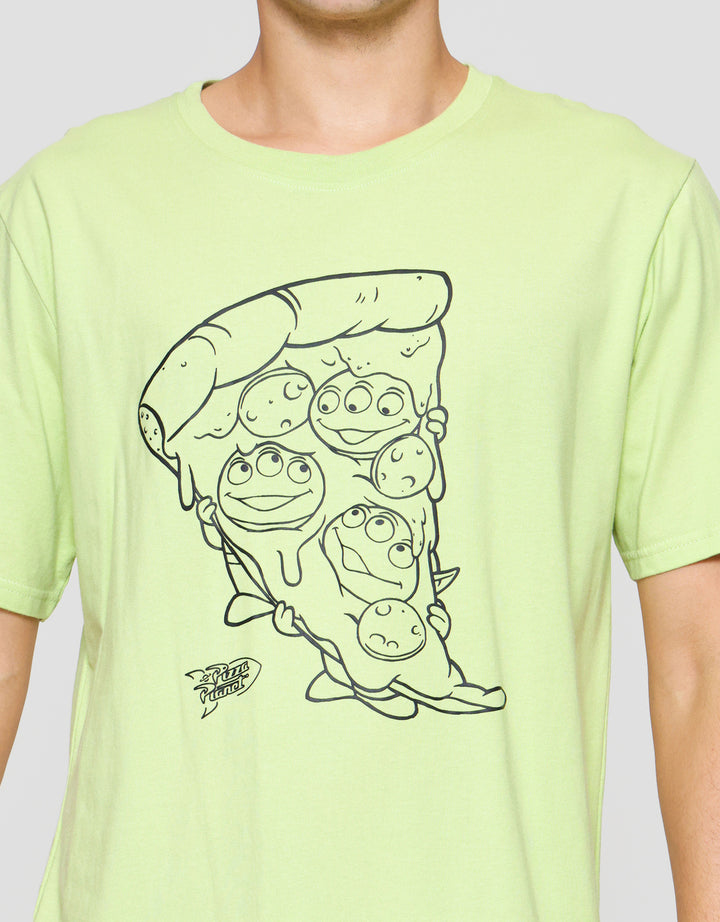 Disney Toy Story - Pizza Kaos Lengan Pendek Pria