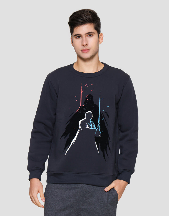 Star Wars Darth Vader Luke Skywalker Flocking Sweater Pria