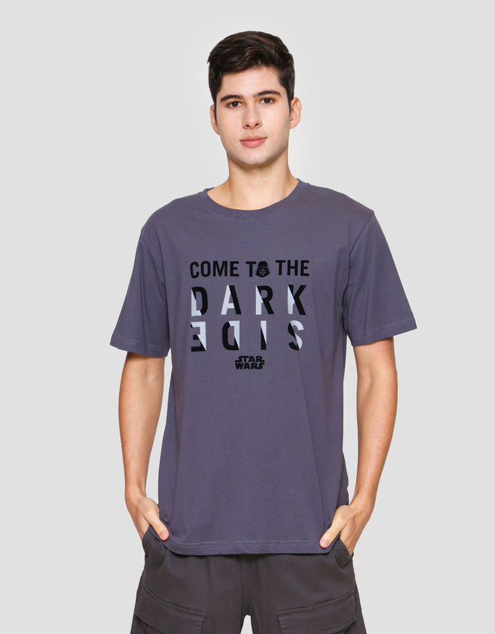 Star Wars Lucas Come To The Dark Side (Flocking) Kaos Pria