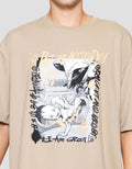 Marvel Rocket Raccoon Print Kaos Oversized Pria