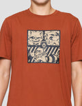 Marvel Rocket Raccoon Print Kaos Pria