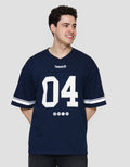 Marvel Fantastic Four F4 - Varsity Look Print Kaos Pria
