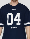 Marvel Fantastic Four F4 - Varsity Look Print Kaos Pria