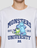 Disney Monster University Print Kaos Lengan Pendek Pria