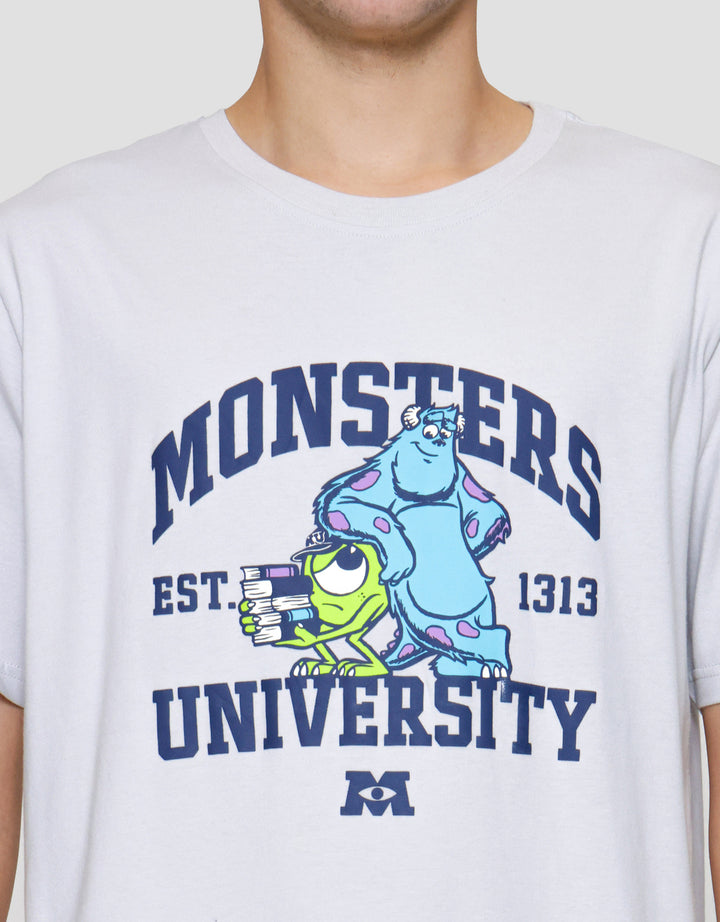 Disney Monster University Print Kaos Lengan Pendek Pria