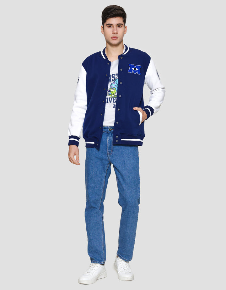 Disney Monster University Jaket Varsity Pria