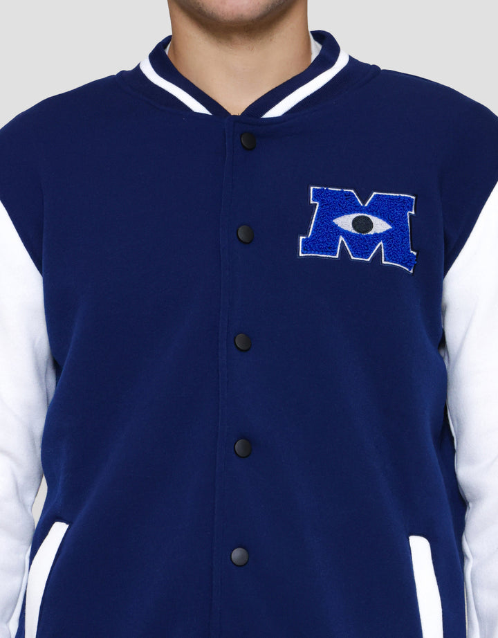 Disney Monster University Jaket Varsity Pria