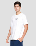 Cole Graphic Embossed Kaos Lengan Pendek Pria