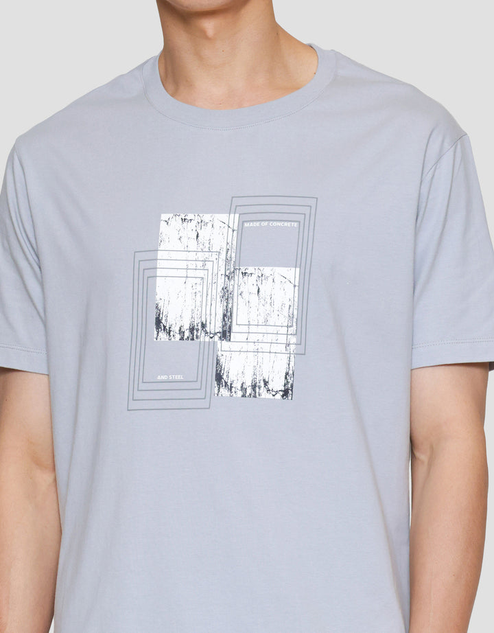 Cole Graphic Hd Square And Steel Kaos Lengan Pendek Pria