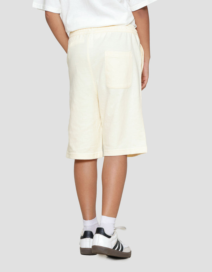 Nevada Knit Basic Sablon Varsity Celana Pendek Anak Laki-laki