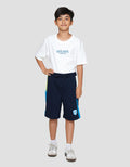 Nevada Samping Sablon Varsity Celana Pendek Anak Laki-laki