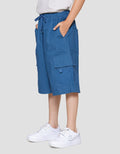 Nevada Baby Canvas Karet Pocket Cargo Celana Pendek Anak Laki-laki