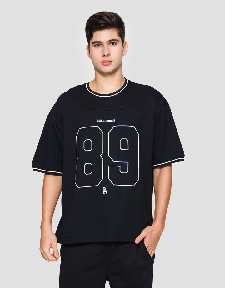 Nevada Oversize Baby Terry Varsity - Style Kaos Pria