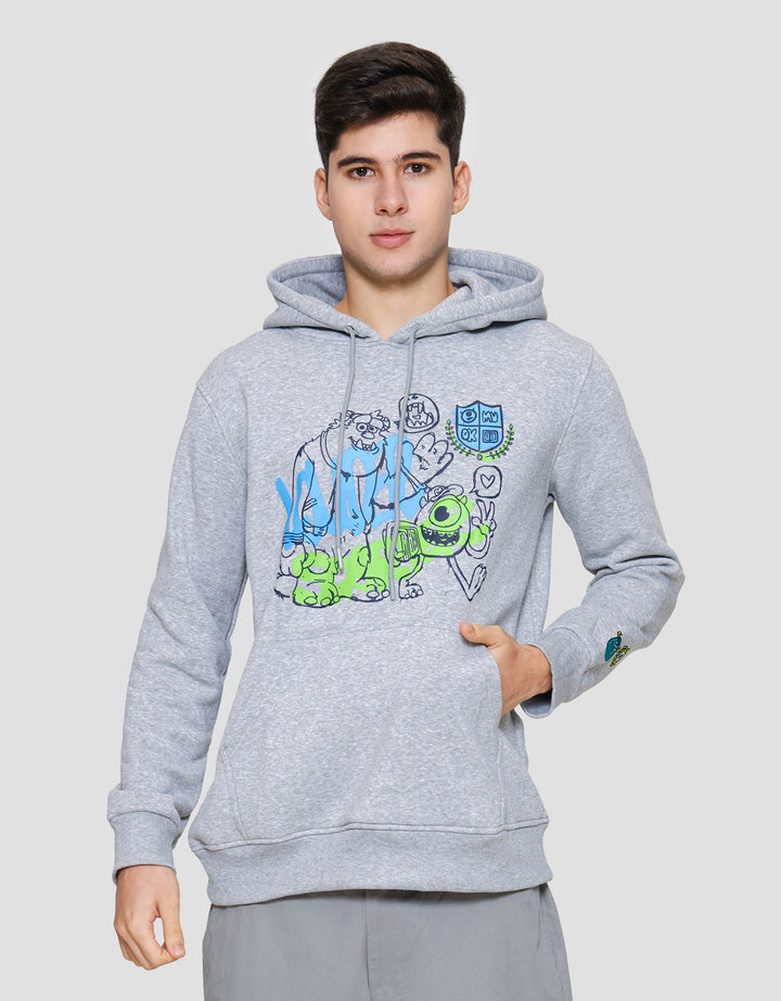 Disney Monster University Graffiti Jaket Hoodie Pria