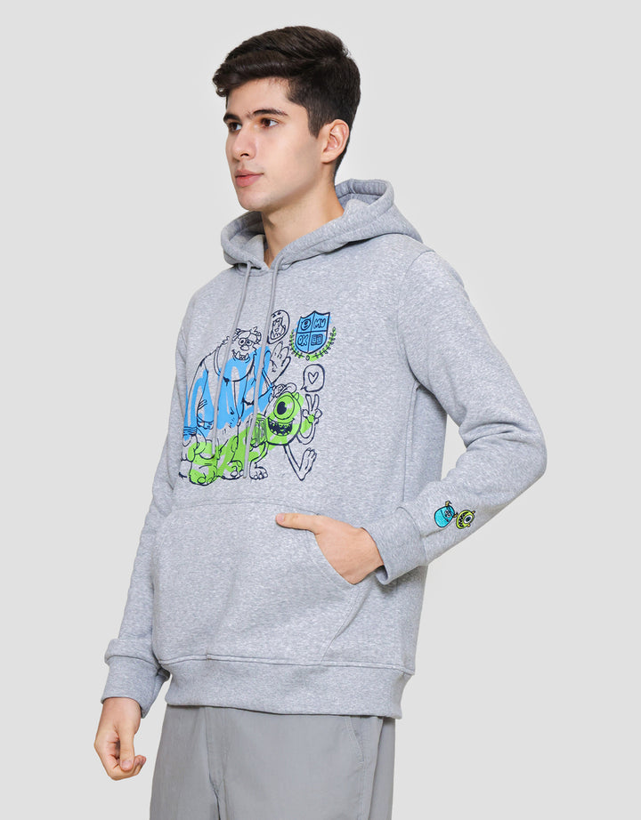Disney Monster University Graffiti Jaket Hoodie Pria